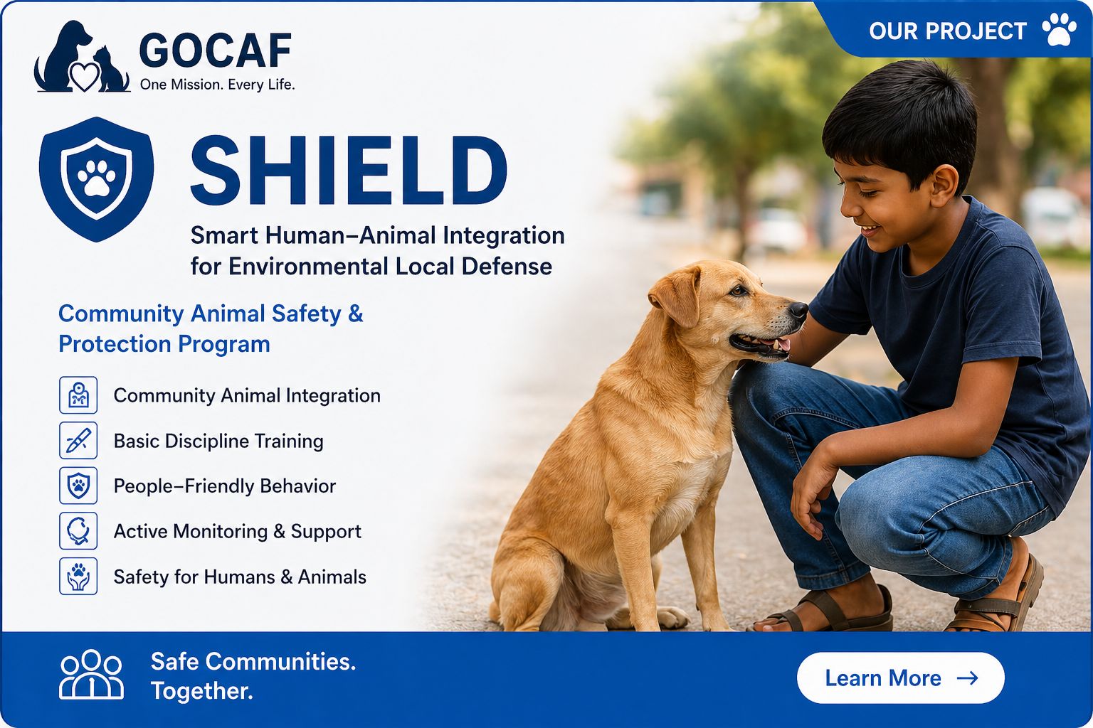 GOCAF SHIELD — Community Animal Safety & Protection Program